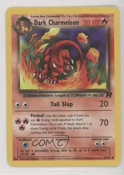 Dark Charmeleon Pokemon Team Rocket #32 2000 1bm4 - Image 1