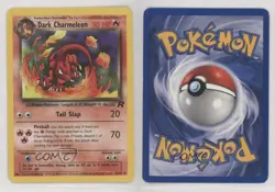 Dark Charmeleon Pokemon Team Rocket #32 2000 1bm4 - Image 3