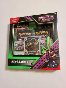 Pokemon TCG Shrouded Fable Kingambit Illustration Collection Lot of (3), SEALED - Image 3