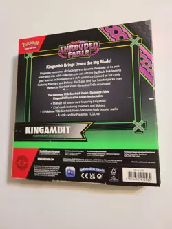 Pokemon TCG Shrouded Fable Kingambit Illustration Collection Lot of (3), SEALED - Image 4