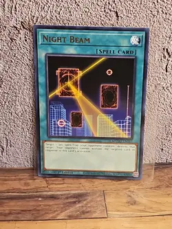 Night Beam MAGO-EN147 Maximum Gold 1st Edition yugioh - Image 1