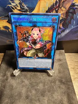 Yugioh Muckraker from the Underworld Prismatic Secret Rare MP23-EN194 1st NM - Image 1