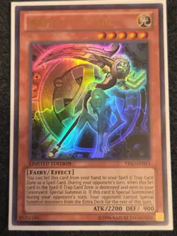 Yugioh Artifact Scythe PRIO-ENSP1 Ultra Rare Limited Edition LP - Image 1