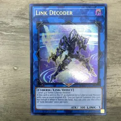 Yugioh Link Decoder BLMR-EN013 Ultra Rare 1st Edition Monstrous Revenge - Image 1