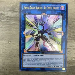 Yugioh! Firewall Dragon Darkfluid - Neo Tempest Terahertz - MAZE-EN028 - Ultra R - Image 1