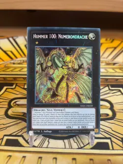 Yugioh Nummer 100: Numerondrache RA01-DE039 Secret Rare - Image 1