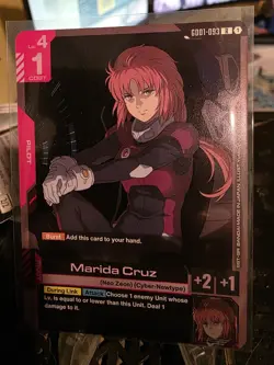 Marida Cruz Foil - GD01-093 NM - Gundam TCG Card Game - Image 1