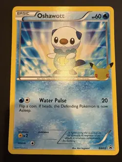 Pokemon TCG JUMBO Oversized Card Oshawott - Image 1