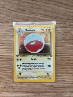 Electrode - 2/64 - Pokemon Jungle 1st Edition Holo Rare Card WOTC - VLP - Image 1