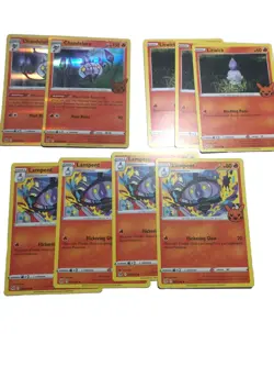 Trick Or Trade Pokemon Cards Litwick Lampent & Chandelure Evolution - Image 1