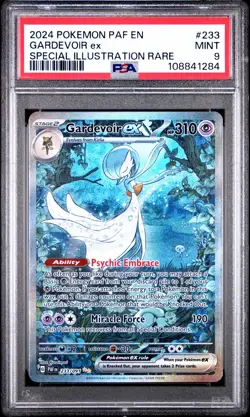 PSA 9 MINT GARDEVOIR EX 233/091 Special Illustration Rare Pokemon Card - Image 1