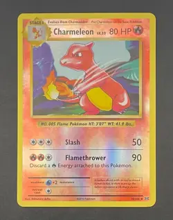 Pokemon Card Charmeleon 10/108 Reverse Holo Evolutions - Near Mint - Image 1