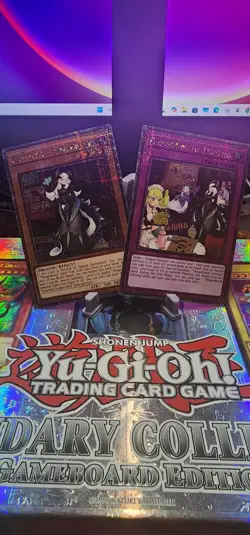 Yu-Gi-Oh dragonmaid qcrs 2x card bundle - Image 1