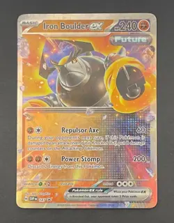 Pokemon Card Iron Boulder EX 147 Black Star Promo - Near Mint - Image 1