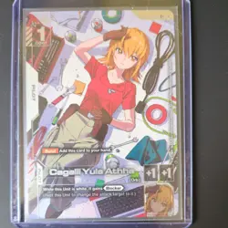 Gundam Card Game Cagalli Yula Athha R+ Newtype Rising GD01-096 Alternate Art AA - Image 1