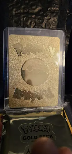 Shining Charizard 107/105 Gold metal Card Pokemon Card 1st Edition - Image 2