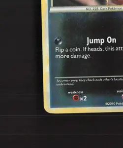 Houndour 54/90 Undaunted Reverse Holo Pokemon Card LP - Image 5