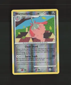 Wormadam Trash Cloak 51/99 Platinum Arceus Reverse Holo Pokemon Card LP - Image 1