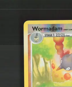 Wormadam Sandy Cloak 50/99 Platinum Arceus Reverse Holo Pokemon Card LP - Image 3