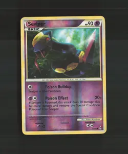 Seviper 51/95 Call of Legends Reverse Holo Pokemon Card LP - Image 1