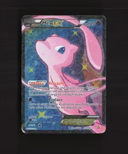 Mew EX RC24/RC25 Legendary Treasures Full Art Ultra Rare Holo Pokemon Card DMG - Image 1