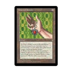 WOTC MtG Ice Age Jeweled Amulet (U) EX - Image 1