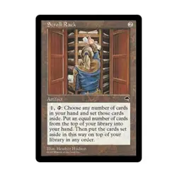 WOTC MtG Tempest Scroll Rack (R) VG- - Image 1