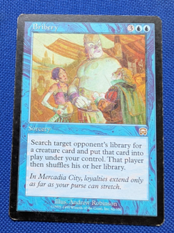 Bribery, Mercadian Masques, Magic the Gathering, MTG - Image 1