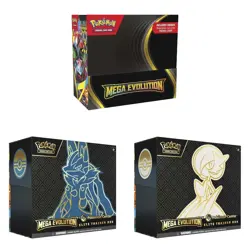 PREORDER/ PRESALE 9/26 Pokemon Center Mega Evolution ETBs & Enhanced Booster Box - Image 1