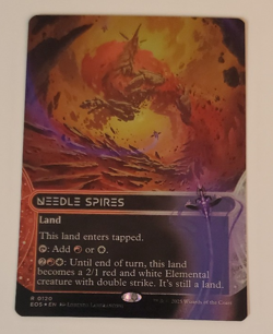 Needle Spires Galaxy Foil 0120 EOS NM/MT [Edge of Eternities:MTG] - Image 2
