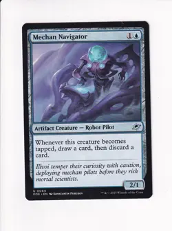 MAGIC THE GATHERING MTG EDGE OF ETERNITIES MECHAN NAVIGATOR - Image 1