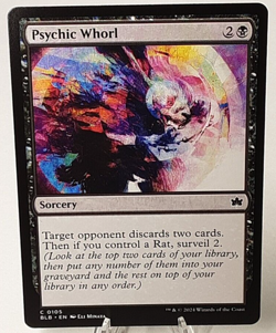 MTG - Bloomburrow - Psychic Whorl - #0105 - Playset x4 - Near Mint - Image 1
