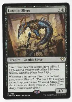 MTG "Lazotep Sliver" NM Commander Masters CMM #733 - Free Shipping - Image 1