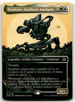 Dyadrine, Synthesis Amalgam (Borderless) 298 MTG Edge of Eternities R NM - Image 1