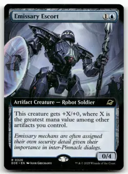 Emissary Escort (Extended Art) 326 MTG Edge of Eternities R NM - Image 1