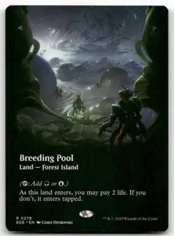 Breeding Pool (Borderless) 278 MTG Edge of Eternities R NM - Image 1