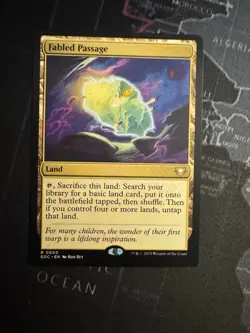 Fabled Passage [Edge of Eternities Commander] Magic MTG - Image 1