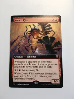 MTG Death Kiss - Extended Art - CLB 629 - Battle for Baldur's Gate Regular Rare - Image 1