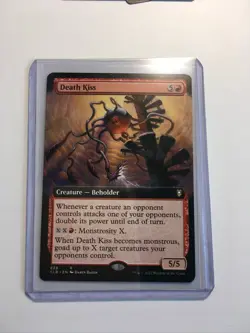 MTG Death Kiss - Extended Art - CLB 629 - Battle for Baldur's Gate Regular Rare - Image 3