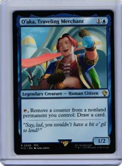 O'aka, Traveling Merchant - FIC 0039 NM - MTG Magic - Image 1
