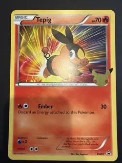 Pokemon TCG JUMBO Oversized Card Tepig - Image 1