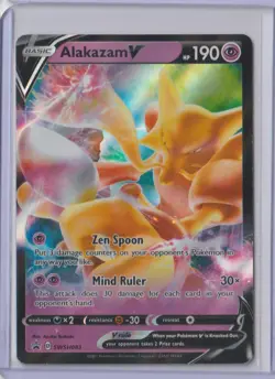 Alakazam V - SWSH083 - SWSH Black Star Promos NM, English Pokemon Pokemon Promos - Image 1