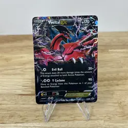 Pokemon TCG Yveltal EX XY08 Ultra Rare Black Star Promo - Image 1