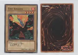 Fire Kraken 1st Ed. YuGiOh Magic Ruler Booster #MRL-014 2002 0d08 - Image 3