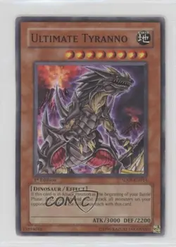 Ultimate Tyranno 1st Ed. YuGiOh Dinosaur's Rage Structure Deck #SD09-EN014 0d08 - Image 1