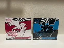 SEALED Black Bolt & White Flare Pokemon Center Elite Trainer Box ETB Set - Image 1