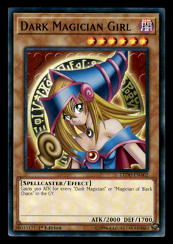 Dark Magician Girl - YGLD-ENA04 - Common - 1st Edition - YuGiOh - Image 1