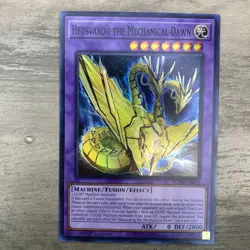 Yugioh Heosvarog the Mechanical Dawn Super Rare ROTA - Image 1