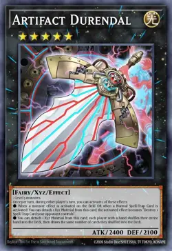 Yugioh! - Artifact Durendal - JUSH-EN057 - Super Rare - NM/M - Image 1