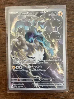 Thundurus Black Bolt Black Star Promo 209 NM Pokemon Card - Image 1